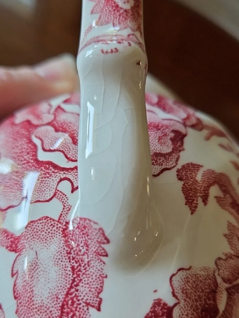 Johnson Brothers VTG English Chippendale Pink Red 4.5